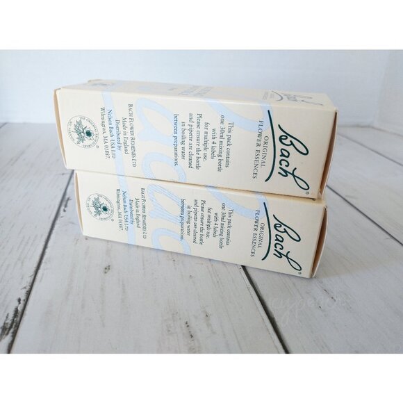 Bach Flower Essences 2 Pack Empty Mixing Bottles New 30ml Amber Glass w/ Dropper - Picture 4 of 9